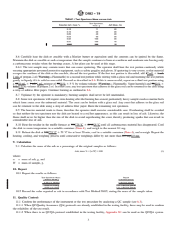 ASTM D482-19 REDLINE ASTM D482-19 - Standard Test Method for Ash from Petroleum Products - Page 3 preview