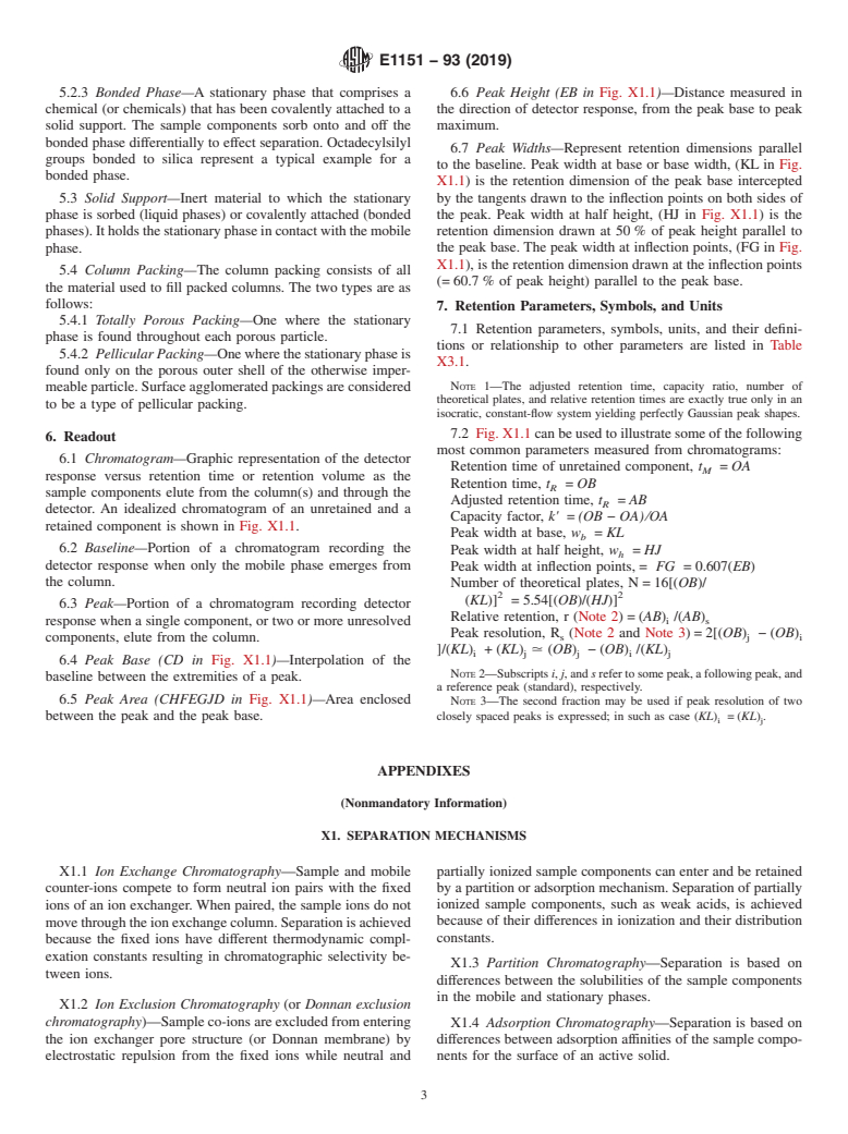 ASTM E1151-93(2019) - Standard Practice for Ion Chromatography Terms and Relationships