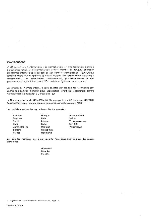 ISO 4559:1978 ISO 4559:1978 - Construction navale -- Rails pour les bateaux de plaisance -- Dimensions d'interchangeabilité - Page 2 preview