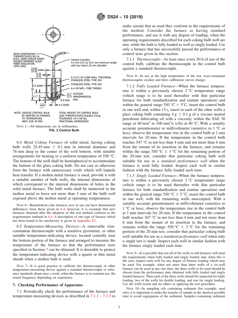 ASTM D524-15(2019) - Standard Test Method for  Ramsbottom Carbon Residue of Petroleum Products