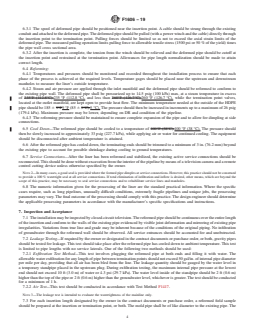 ASTM F1606-19 REDLINE ASTM F1606-19 - Standard Practice for Rehabilitation of Existing Sewers and Conduits with Deformed Polyethylene (PE) Liner - Page 4 preview