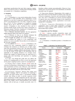 ASTM D5274-00(2019) ASTM D5274-00(2019) - Standard Guide for Analysis of 1,3–Butadiene Product - Page 2 preview