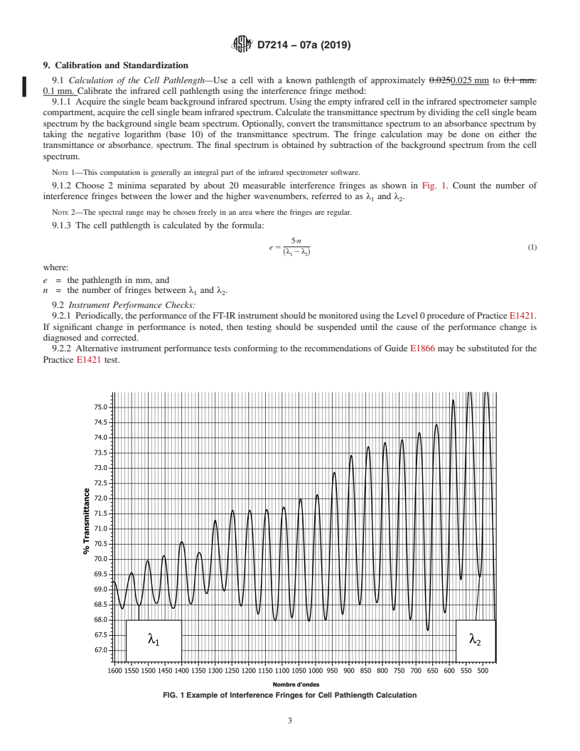 REDLINE ASTM D7214-07a(2019) - Standard Test Method for  Determination of the Oxidation of Used Lubricants by FT-IR  Using Peak Area Increase Calculation