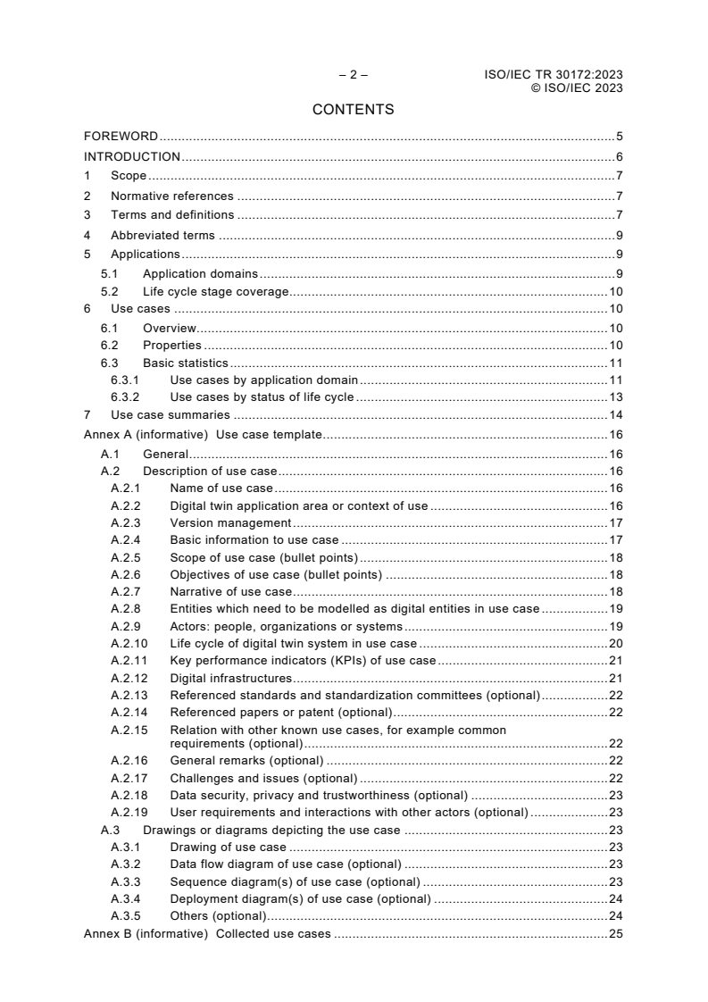 ISO/IEC TR 30172:2023 ISO/IEC TR 30172:2023 - Internet of things (loT) - Digital twin - Use cases
Released:30. 10. 2023 - Page 4 preview