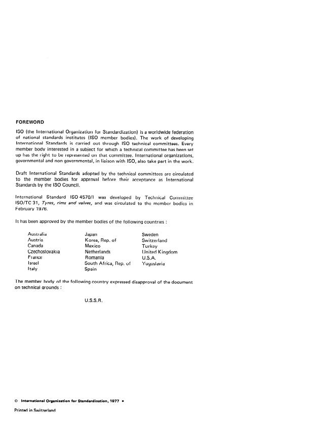 ISO 4570-1:1977 ISO 4570-1:1977 - Tyre valve threads - Page 2 preview