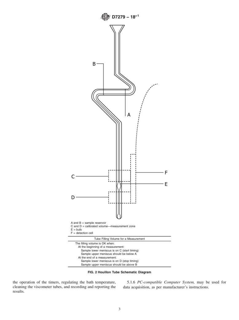 ASTM D7279-18e1 - Standard Test Method for  Kinematic Viscosity of Transparent and Opaque Liquids by Automated  Houillon Viscometer