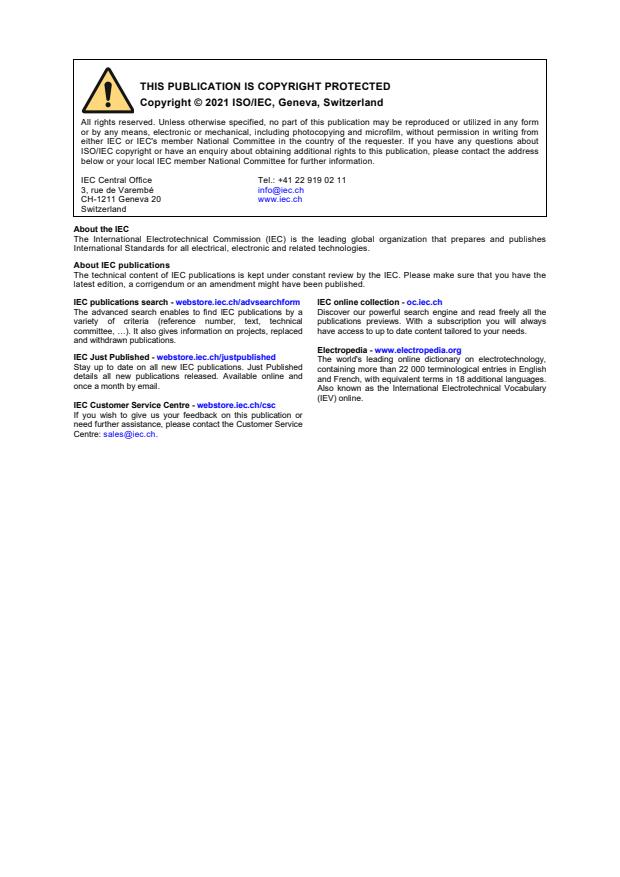 ISO/IEC TR 63306-2:2021 ISO/IEC TR 63306-2:2021 - Smart manufacturing standards map (SM2) - Part 2: Catalogue - Page 2 preview