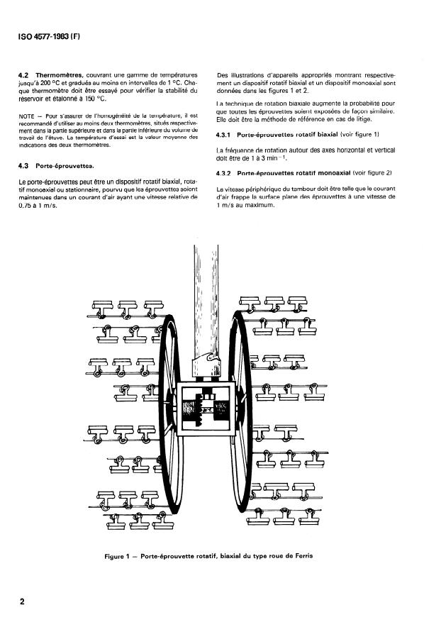 ISO 4577:1983 ISO 4577:1983 - Plastiques -- Polypropylene et copolymeres de propylene -- Détermination de la stabilité a l'oxydation a chaud dans l'air -- Méthode a l'étuve - Page 4 preview