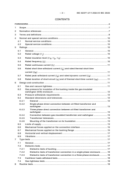 IEC 62271-211:2024 - High-voltage switchgear and controlgear - Part 211: Direct connection between power transformers and gas-insulated metal-enclosed switchgear for rated voltages above 52 kV
Released:4. 09. 2024
Isbn:9782832295786 - Page 4 preview