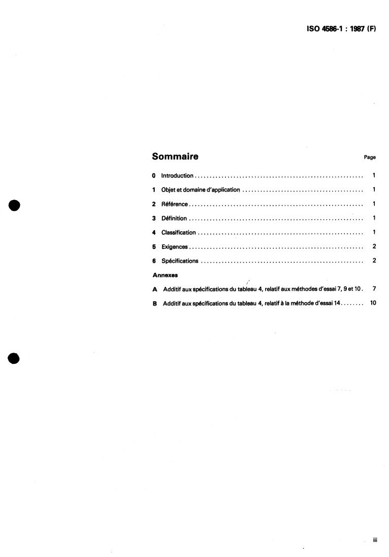 ISO 4586-1:1987 - Decorative high-pressure laminates (HPL) — Sheets based on thermosetting resins — Part 1: Specification
Released:12/10/1987