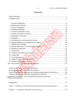 IEC 62115:2003+AMD1:2004 CSV - Electric toys - Safety
Released:11/2/2004
Isbn:2831884721 - Page 4 preview