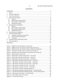 IEC TR 62131-8:2022 IEC TR 62131-8:2022 - Environmental conditions – Vibration and shock of electrotechnical equipment - Part 8: Transportation by ship - Page 4 preview