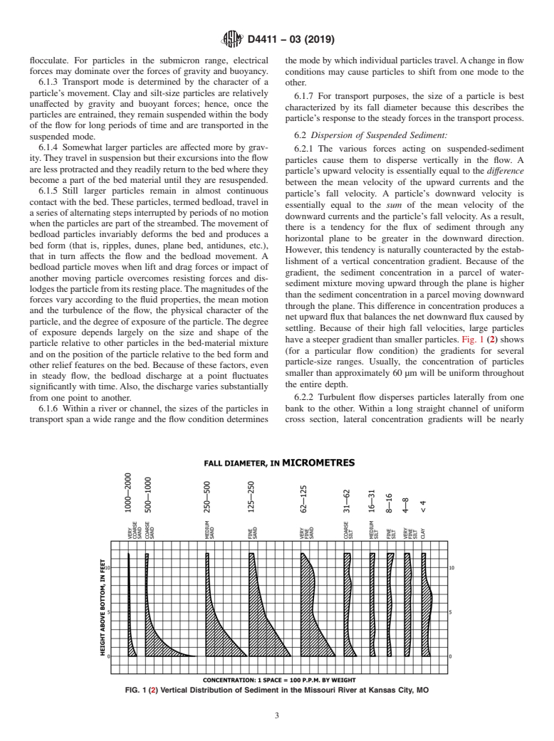 ASTM D4411-03(2019) - Standard Guide for  Sampling Fluvial Sediment in Motion