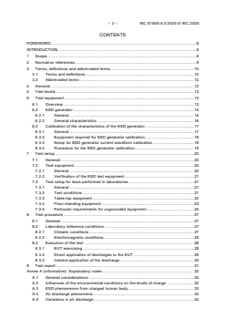 IEC 61000-4-2:2025 - Electromagnetic compatibility (EMC) - Part 4-2: Testing and measurement techniques - Electrostatic discharge immunity test
Released:7. 03. 2025
Isbn:9782832702581 - Page 4 preview