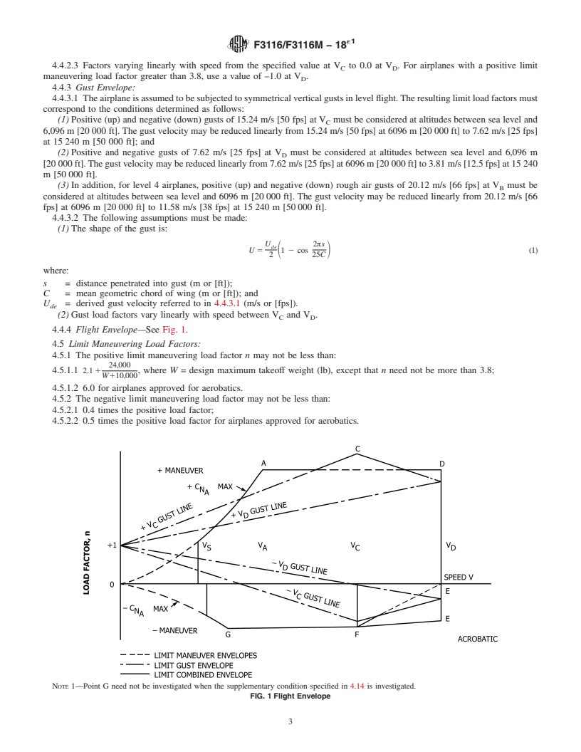 REDLINE ASTM F3116/F3116M-18e1 - Standard Specification for Design Loads and Conditions