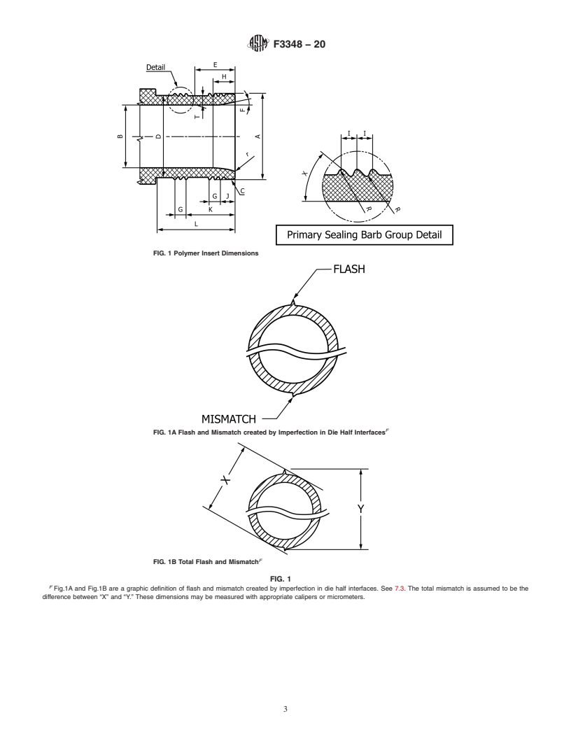 REDLINE ASTM F3348-20 - Standard Specification for Plastic Press Insert Fittings with Factory Assembled Stainless  Steel Press Sleeve for SDR9 Cross-linked Polyethylene (PEX) Tubing