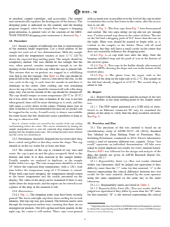 ASTM D127-19 ASTM D127-19 - Standard Test Method for Drop Melting Point of Petroleum Wax, Including Petrolatum - Page 4 preview
