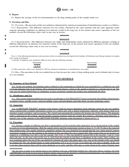 ASTM D127-19 REDLINE ASTM D127-19 - Standard Test Method for Drop Melting Point of Petroleum Wax, Including Petrolatum - Page 3 preview