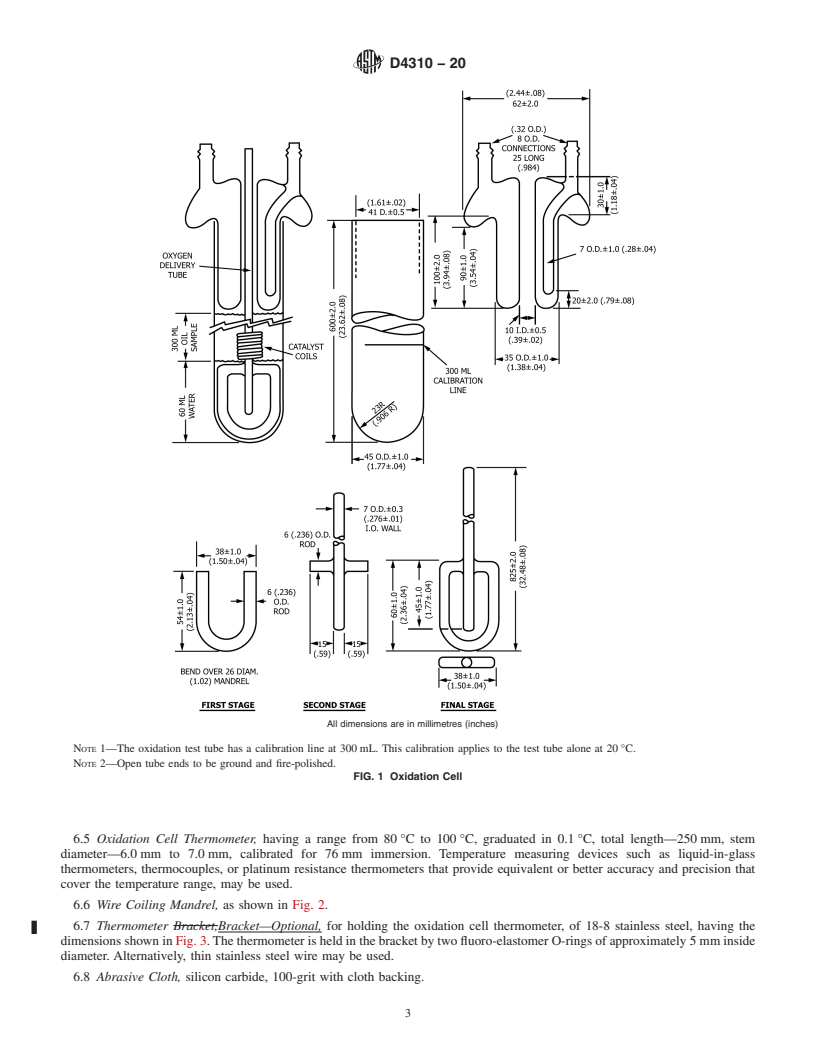 REDLINE ASTM D4310-20 - Standard Test Method for  Determination of Sludging and Corrosion Tendencies of Inhibited   Mineral Oils