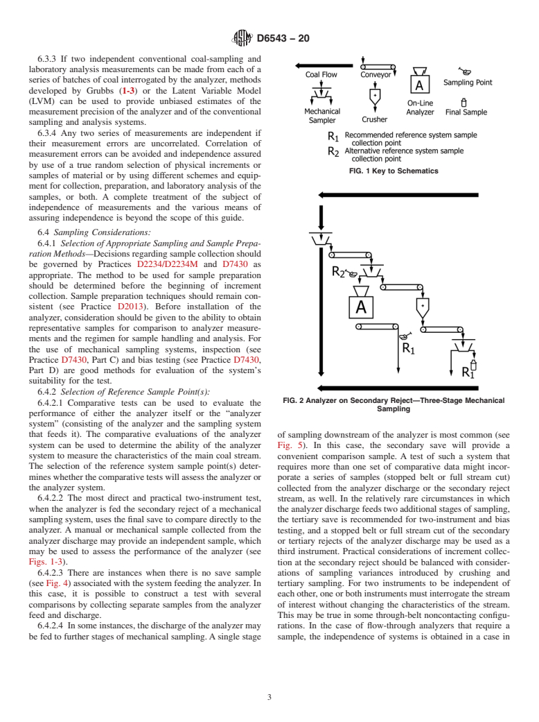 ASTM D6543-20 - Standard Guide to  the Evaluation of Measurements Made by Online Coal Analyzers