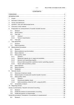 IEC 61400-12-6:2022 IEC 61400-12-6:2022 - Wind energy generation systems - Part 12-6: Measurement based nacelle transfer function of electricity producing wind turbines - Page 4 preview