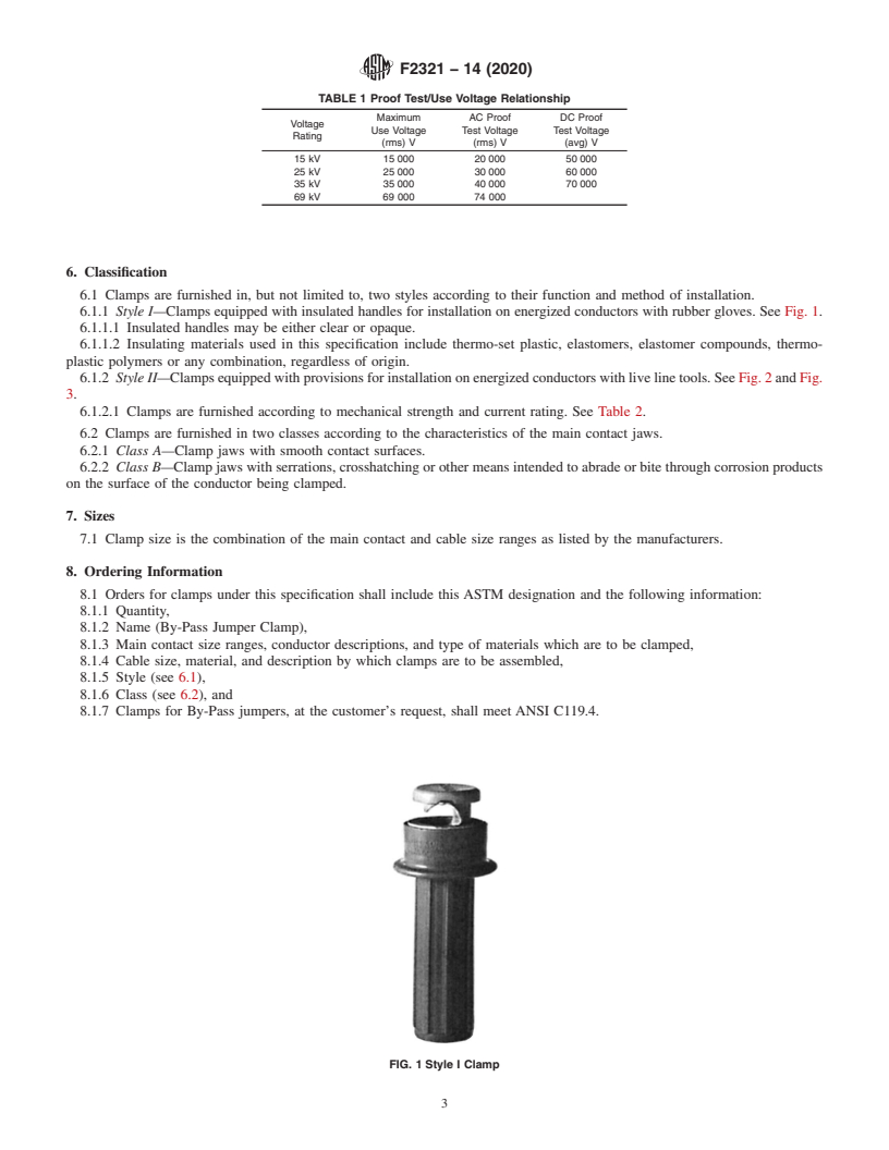 REDLINE ASTM F2321-14(2020) - Standard Specification for  Flexible and Rigid Insulated Temporary By-Pass Jumpers