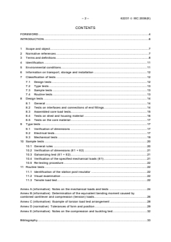 IEC 62231:2006 - Composite station post insulators for substations with a.c. voltages greater than 1 000 V up to 245 kV - Definitions, test methods and acceptance criteria
Released:2/7/2006
Isbn:2831884845 - Page 4 preview