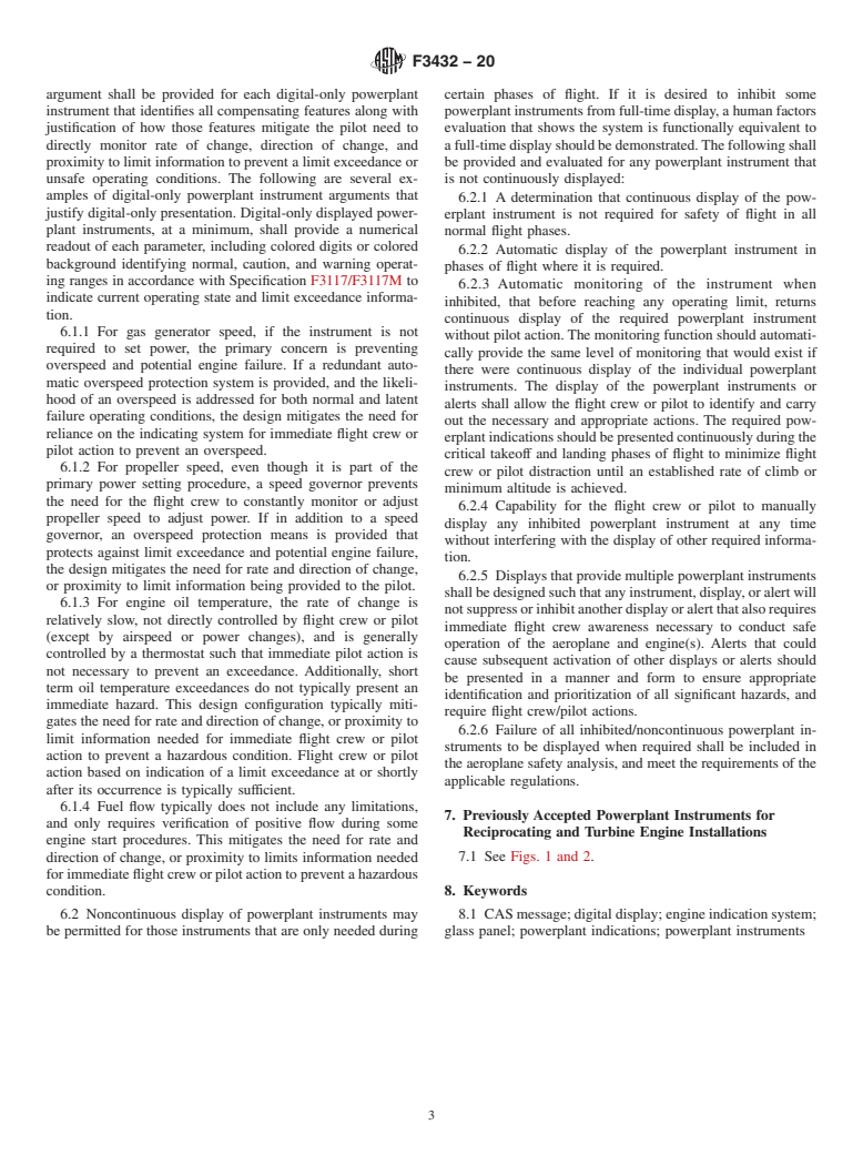 ASTM F3432-20 - Standard Practice for Powerplant Instruments