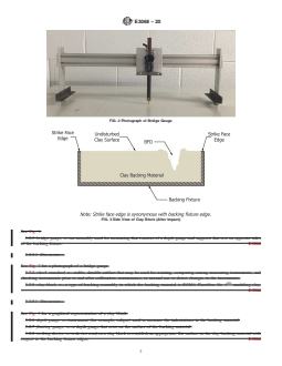 REDLINE ASTM E3068-20 - Standard Test Method for Contact Measurement of Backface Deformation in Clay Backing  During Body Armor Testing