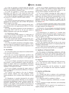 ASTM B170-99(2020) ASTM B170-99(2020) - Standard Specification for Oxygen-Free Electrolytic Copper—Refinery Shapes - Page 4 preview