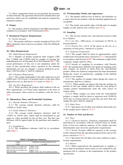 ASTM B360-20 ASTM B360-20 - Standard Specification for Hard-Drawn Copper Capillary Tube for Restrictor Applications - Page 3 preview