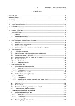 IEC 62282-4-102:2022 - Fuel cell technologies - Part 4-102: Fuel cell power systems for electrically powered industrial trucks - Performance test methods
Released:12/20/2022 - Page 4 preview