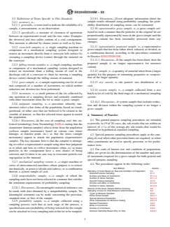 ASTM D2234/D2234M-20 ASTM D2234/D2234M-20 - Standard Practice for Collection of a Gross Sample of Coal - Page 2 preview