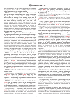 ASTM D2234/D2234M-20 ASTM D2234/D2234M-20 - Standard Practice for Collection of a Gross Sample of Coal - Page 4 preview