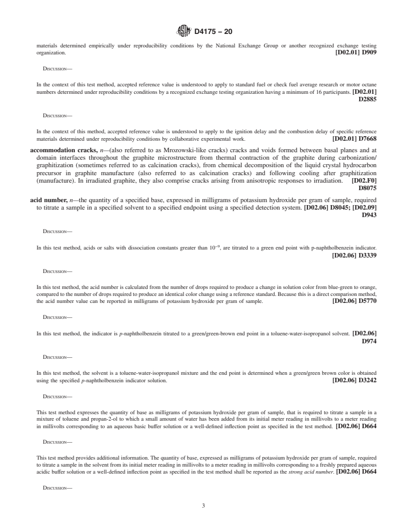 REDLINE ASTM D4175-20 - Standard Terminology Relating to Petroleum Products, Liquid Fuels, and Lubricants