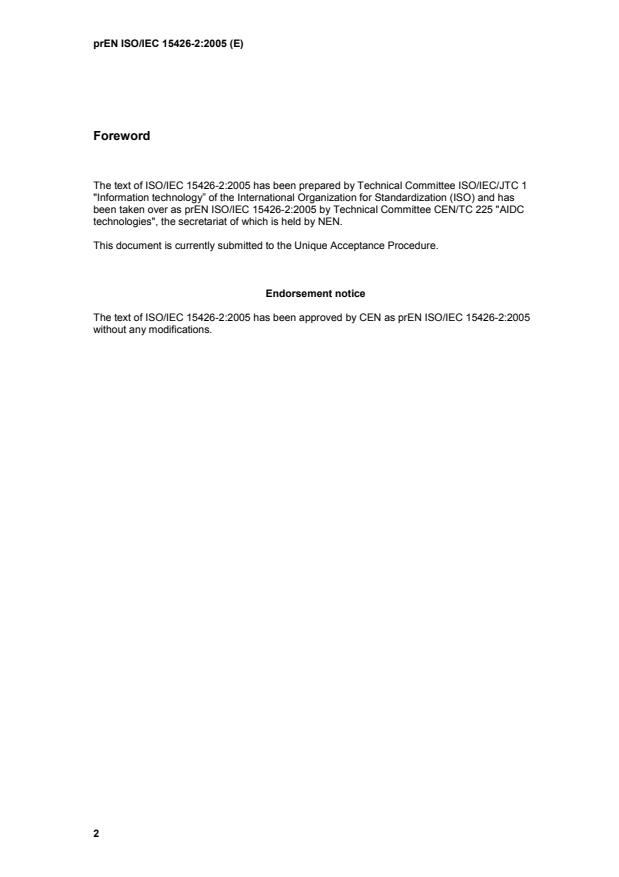 EN ISO/IEC 15426-2:2006 EN ISO/IEC 15426-2:2006 - Page 4 preview