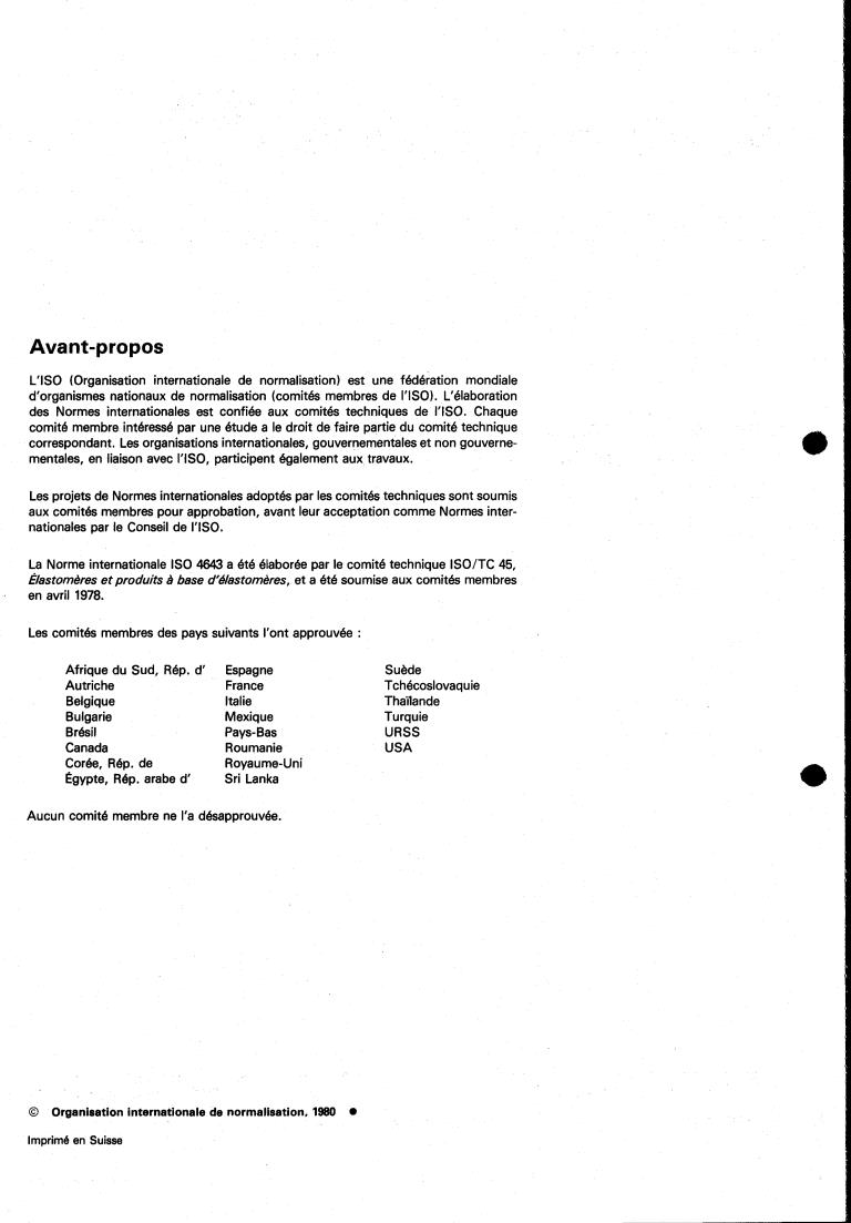 ISO 4643:1980 ISO 4643:1980 - Plastics moulded footwear — Polyvinyl chloride industrial boots — Specification
Released:7/1/1980 - Page 2 preview