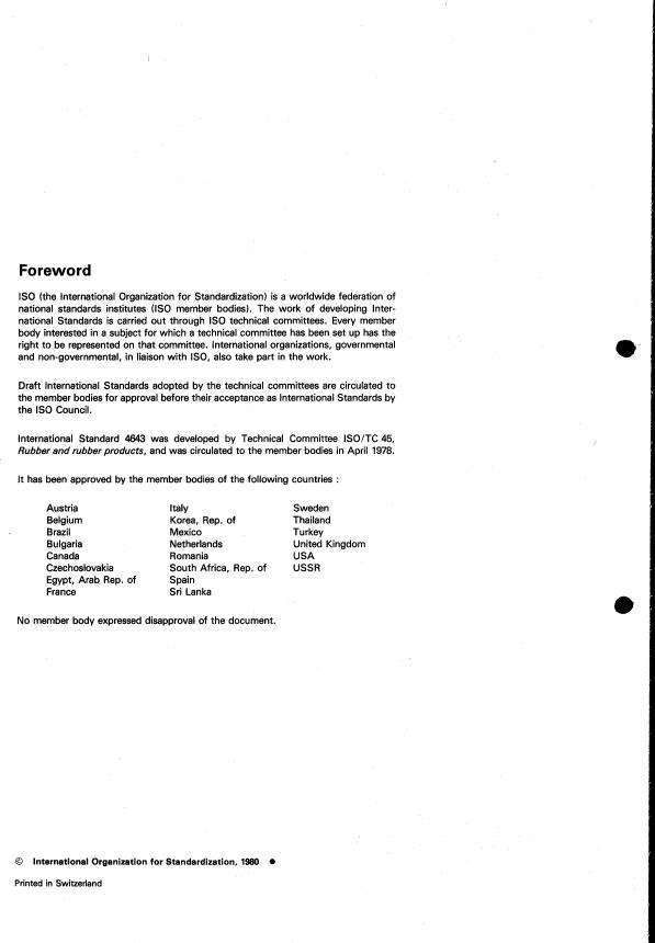 ISO 4643:1980 ISO 4643:1980 - Plastics moulded footwear -- Polyvinyl chloride industrial boots -- Specification - Page 2 preview