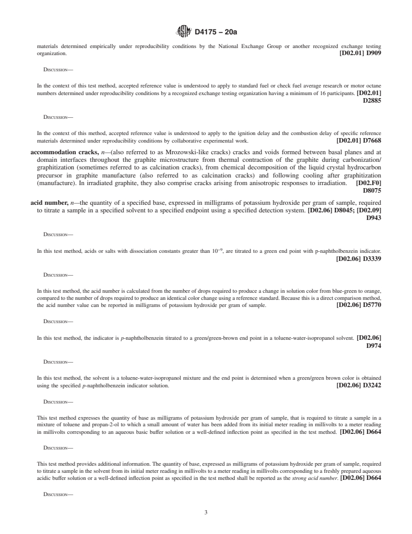 REDLINE ASTM D4175-20a - Standard Terminology Relating to Petroleum Products, Liquid Fuels, and Lubricants