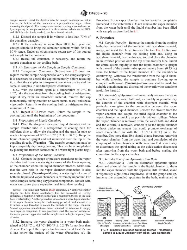 ASTM D4953-20 - Standard Test Method for  Vapor Pressure of Gasoline and Gasoline-Oxygenate Blends (Dry   Method)