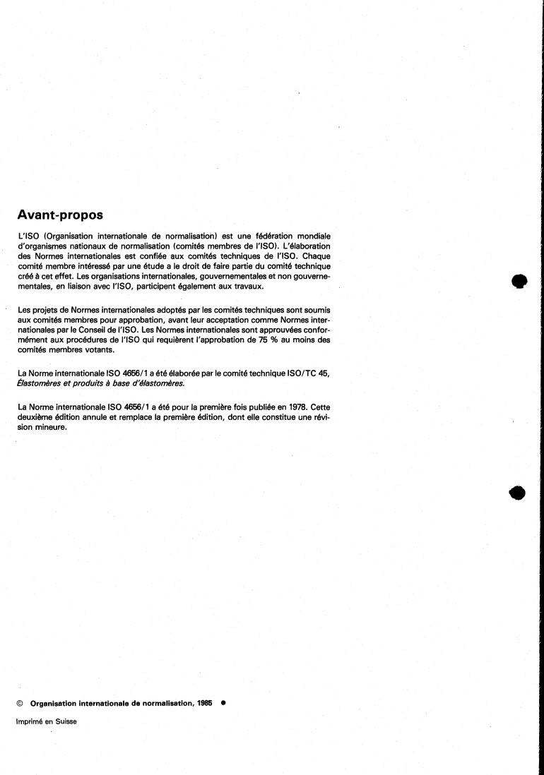 ISO 4656-1:1985 ISO 4656-1:1985 - Rubber compounding ingredients — Carbon black — Determination of dibutyl phthalate absorption number — Part 1: Method using absorptometer
Released:8/8/1985 - Page 2 preview