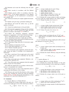 ASTM D5286-20 ASTM D5286-20 - Standard Test Methods for Determination of Transfer Efficiency Under General Production Conditions for Spray Application of Paints - Page 4 preview