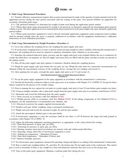 ASTM D5286-20 REDLINE ASTM D5286-20 - Standard Test Methods for Determination of Transfer Efficiency Under General Production Conditions for Spray Application of Paints - Page 3 preview