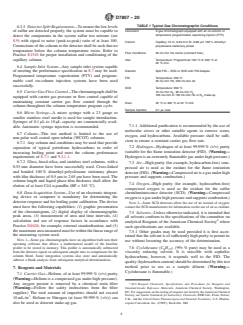 ASTM D7807-20 ASTM D7807-20 - Standard Test Method for Determination of Boiling Range Distribution of Hydrocarbon and Sulfur Components of Petroleum Distillates by Gas Chromatography and Chemiluminescence Detection - Page 4 preview