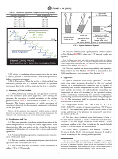 ASTM D5950-14(2020) ASTM D5950-14(2020) - Standard Test Method for Pour Point of Petroleum Products (Automatic Tilt Method) - Page 2 preview