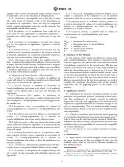 ASTM D7060-20 ASTM D7060-20 - Standard Test Method for Determination of the Maximum Flocculation Ratio and Peptizing Power in Residual and Heavy Fuel Oils (Optical Detection Method) - Page 2 preview