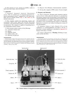 ASTM D7060-20 ASTM D7060-20 - Standard Test Method for Determination of the Maximum Flocculation Ratio and Peptizing Power in Residual and Heavy Fuel Oils (Optical Detection Method) - Page 3 preview