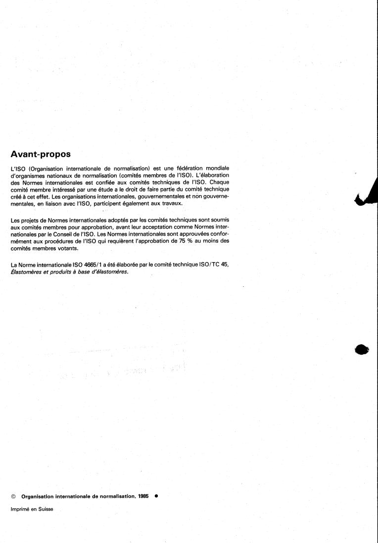 ISO 4665-1:1985 ISO 4665-1:1985 - Rubber, vulcanized — Resistance to weathering — Part 1: Assessment of changes in properties after exposure to natural weathering or artificial light
Released:9/26/1985 - Page 2 preview