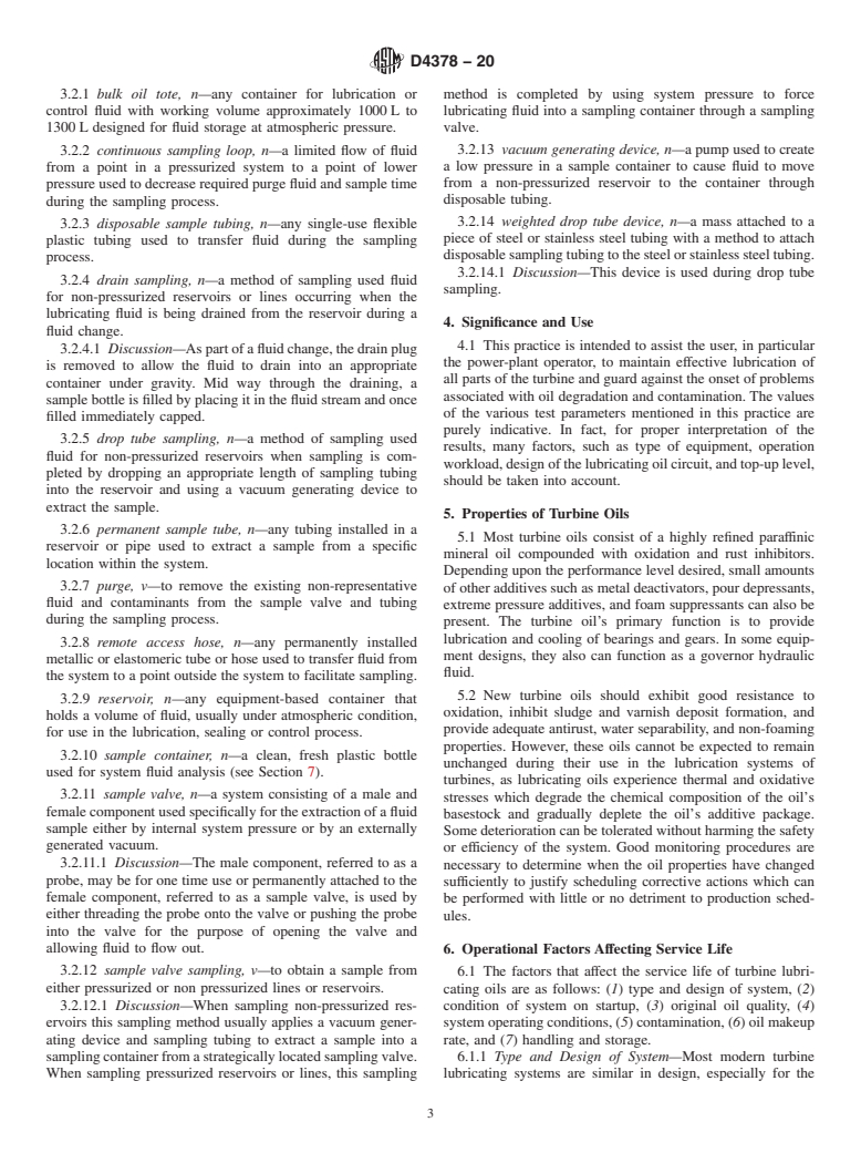 ASTM D4378-20 - Standard Practice for In-Service Monitoring of Mineral ...