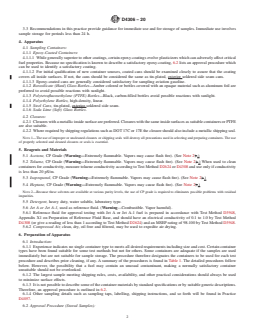 ASTM D4306-20 REDLINE ASTM D4306-20 - Standard Practice for Aviation Fuel Sample Containers for Tests Affected by Trace Contamination - Page 2 preview